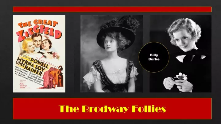 the brodway follies