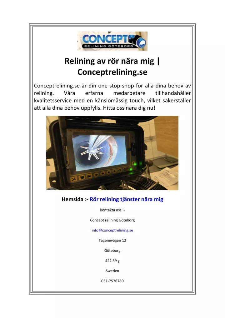 relining av r r n ra mig conceptrelining se