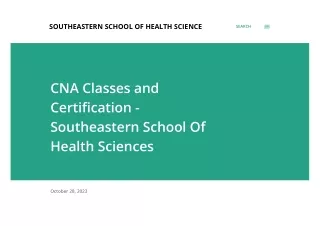 southeastern school of health science
