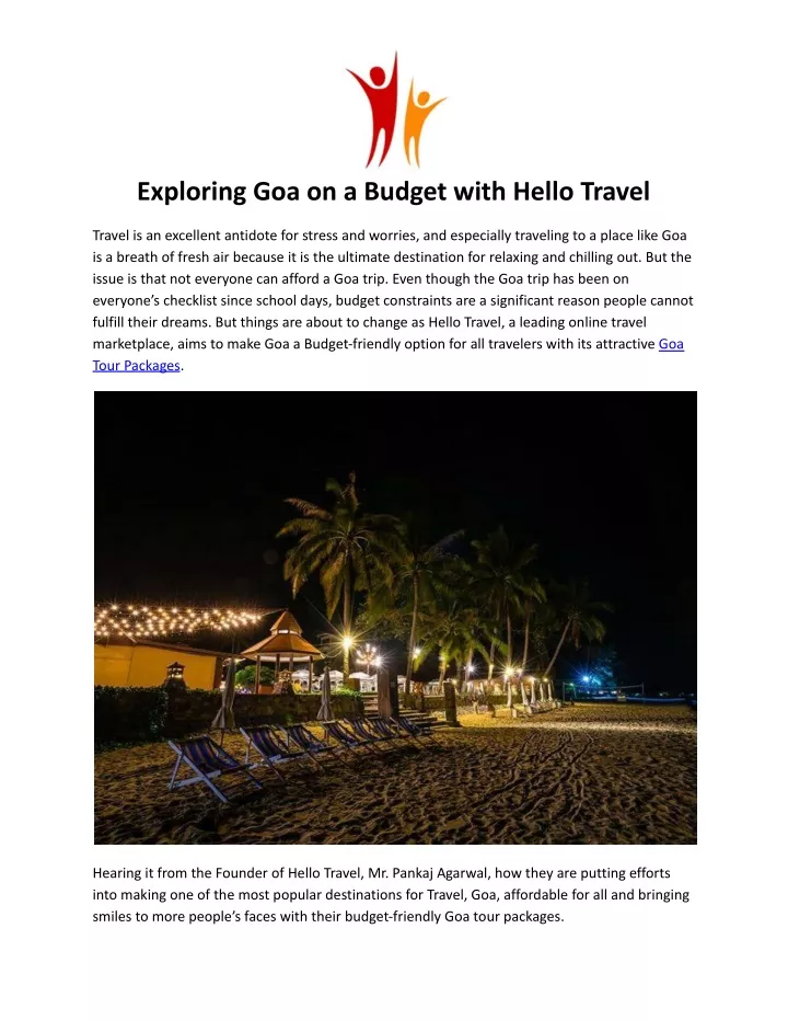 exploring goa on a budget with hello travel