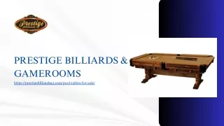 Billiards For Sale  Prestigebilliardsaz.com