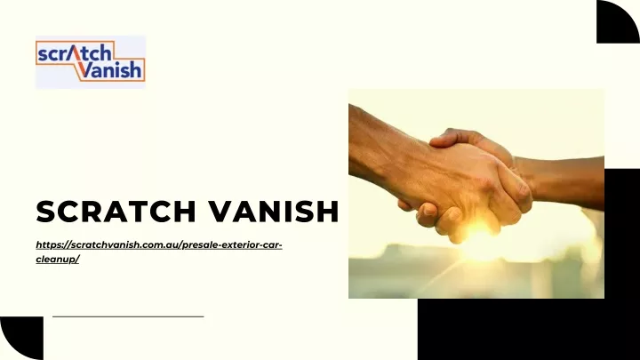 scratch vanish