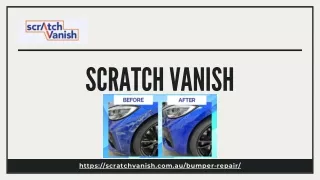 Bumper Bar Repairs Sydney  Scratchvanish.com.au