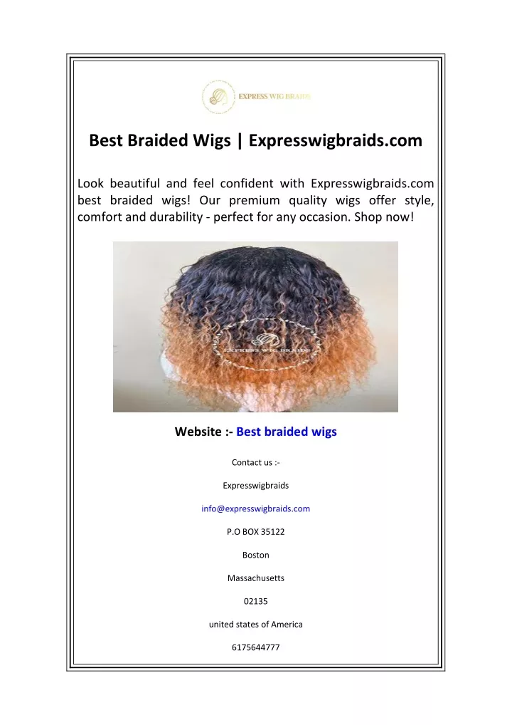best braided wigs expresswigbraids com