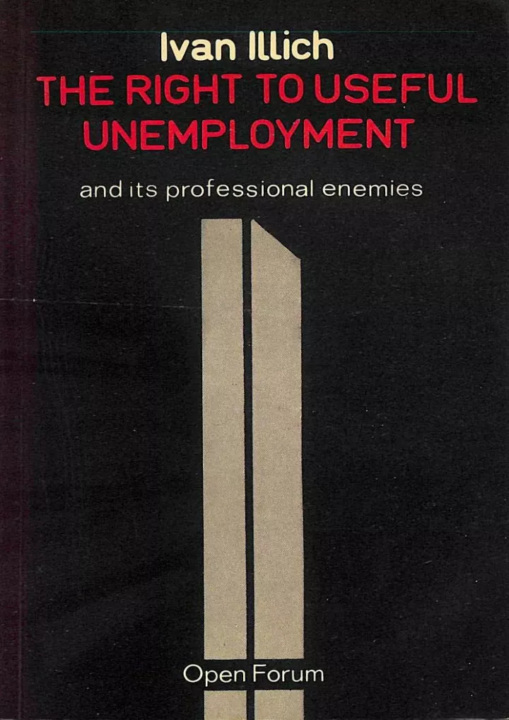 get pdf download the right to useful unemployment