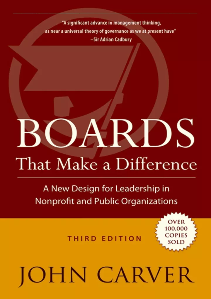 pdf read download boards that make a difference