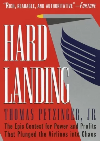 PDF/READ PDF/READ/DOWNLOAD  Hard Landing: The Epic Contest for Power and Profits