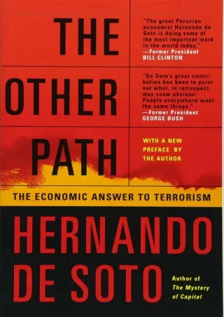 DOWNLOAD/PDF PDF/READ  The Other Path: The Economic Answer to Terrorism ebooks