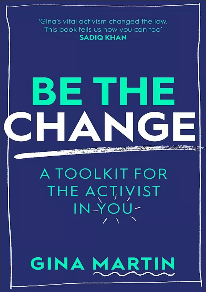 pdf read online be the change a toolkit