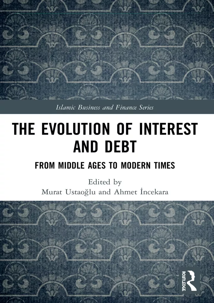 read download the evolution of interest and debt
