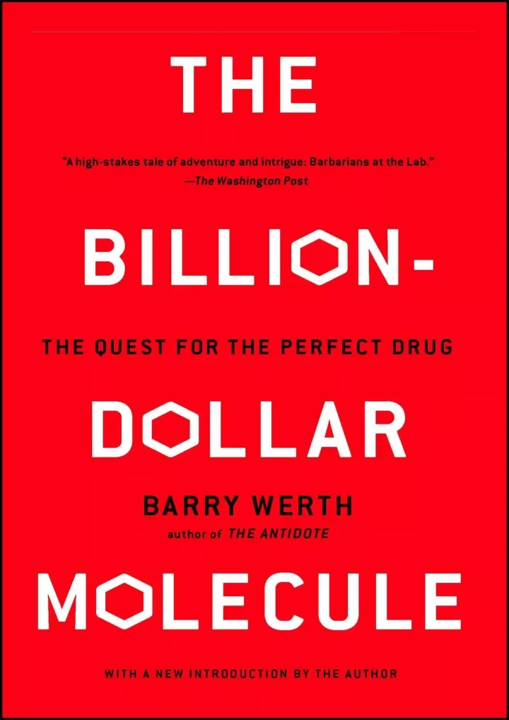 pdf read online the billion dollar molecule