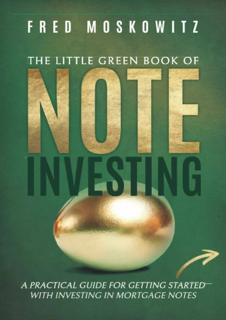 pdf read online the little green book of note