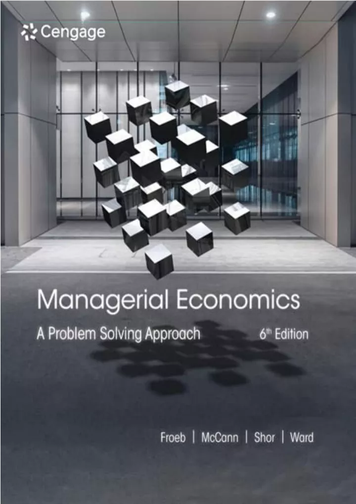 pdf read online managerial economics a problem