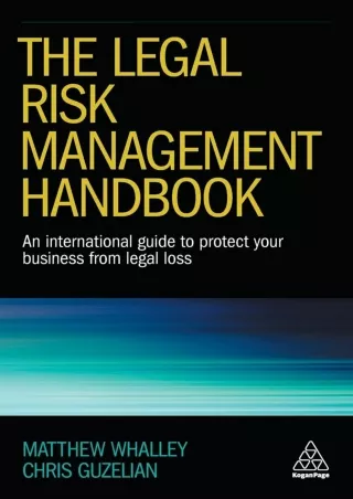 get [PDF] Download Read ebook [PDF]  The Legal Risk Management Handbook: An Inte