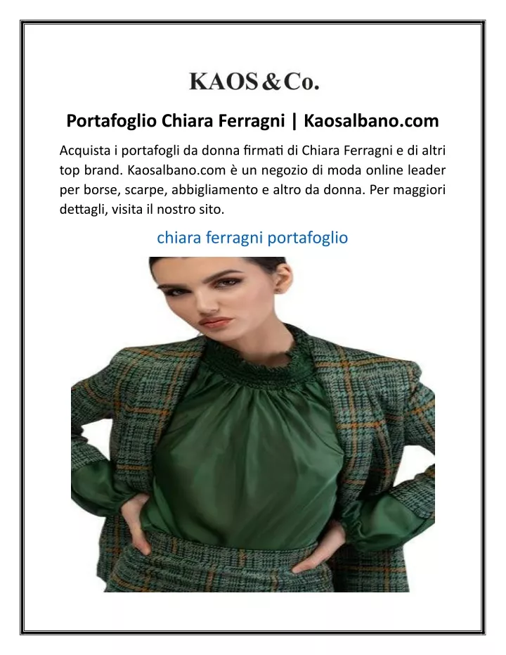 portafoglio chiara ferragni kaosalbano com