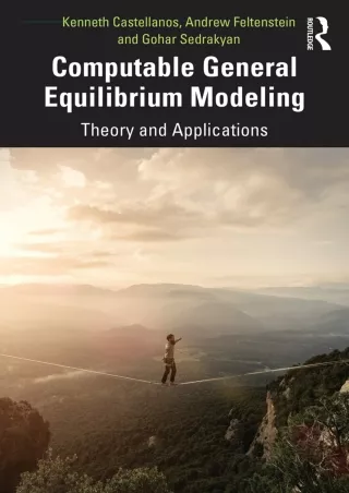 Read ebook [PDF] DOWNLOAD/PDF  Computable General Equilibrium Modeling ebooks