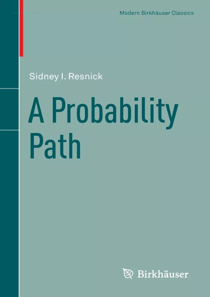 pdf a probability path modern birkh user classics
