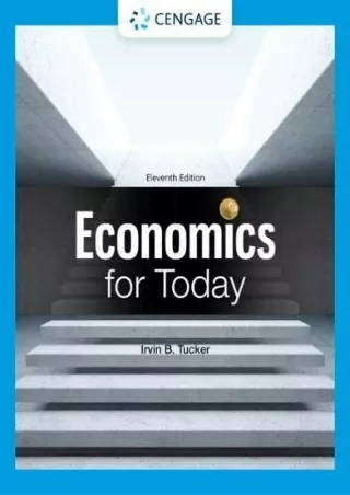 READ [PDF] Download Book [PDF]  Economics for Today (MindTap Course List) free
