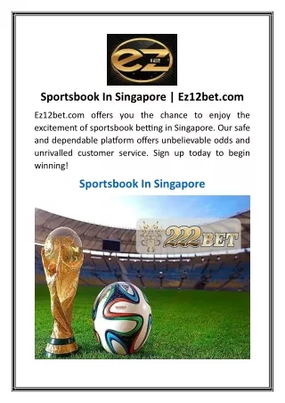 sportsbook in singapore ez12bet com