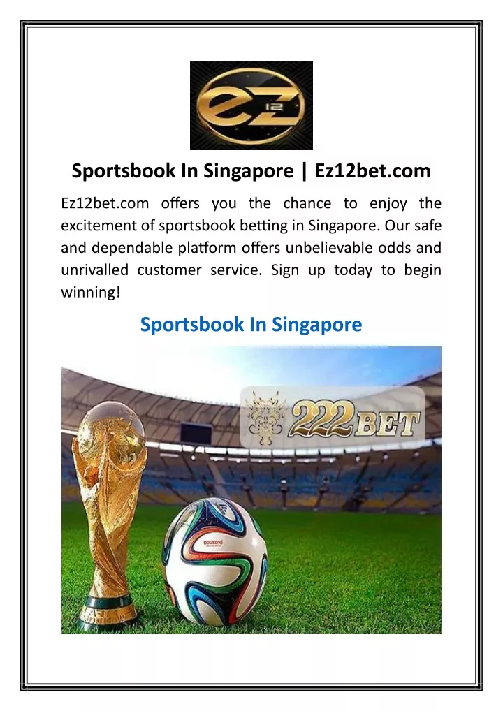 sportsbook in singapore ez12bet com