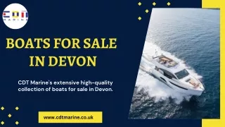 Best Boats for sale in Devon