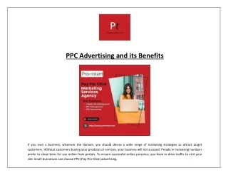 PPC Advertising and its Benefits