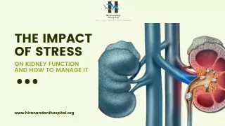the impact of stress on kidney function