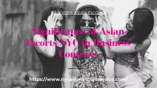 new york asian escorts