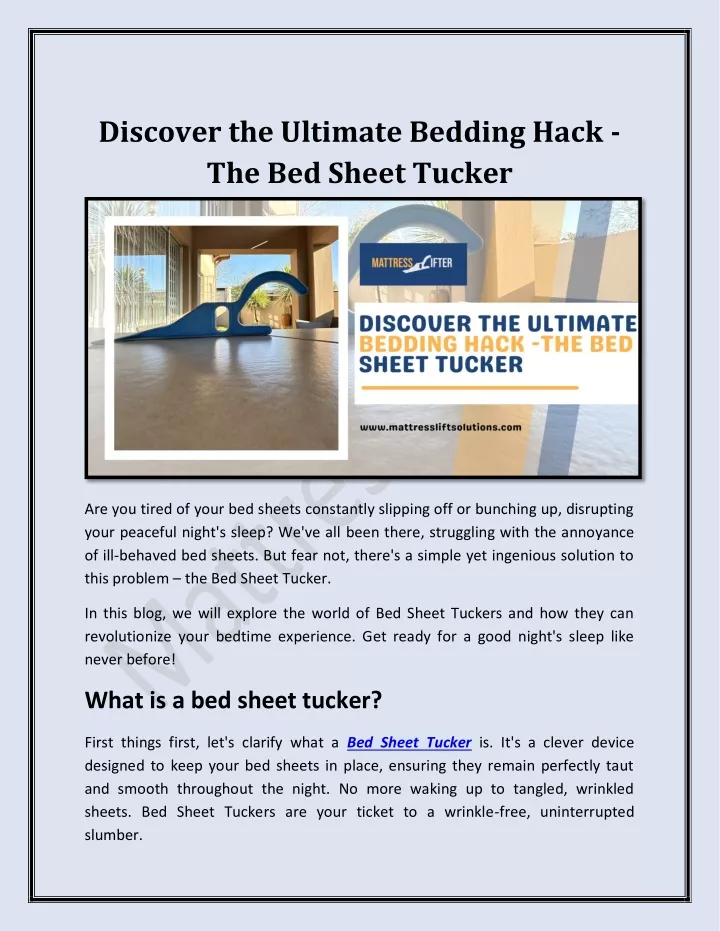 discover the ultimate bedding hack the bed sheet