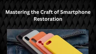 Spirido Geha |  Mastering the Craft of Smartphone Restoration