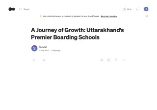 A Journey of Growth_ Uttarakhand’s Premier Boarding Schools