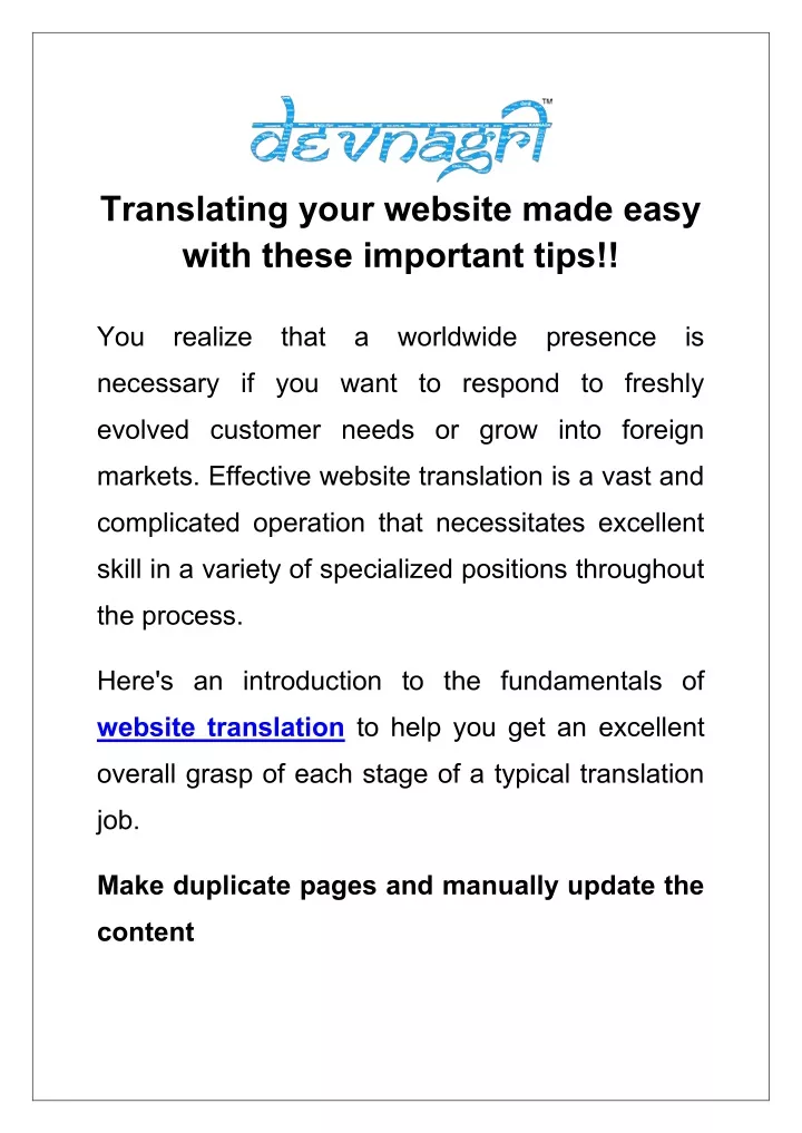 translating your website made easy with these