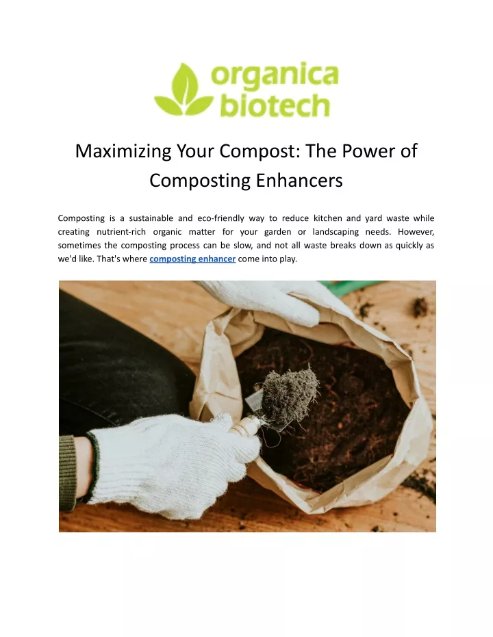 maximizing your compost the power of composting