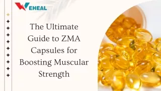 The Ultimate Guide to ZMA Capsules for Boosting Muscular Strength