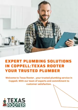 Plumbing Solutions From Experienced staff | Get Pluming in Coppell