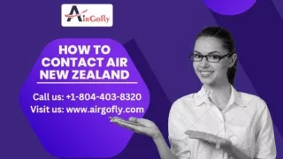 Air NZ Customer Service
