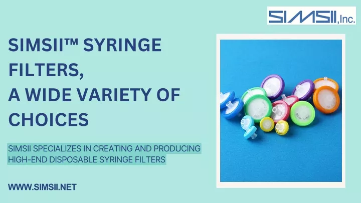 simsii syringe filters a wide variety of choices