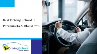 Best Driving School in Parramatta & Blacktown