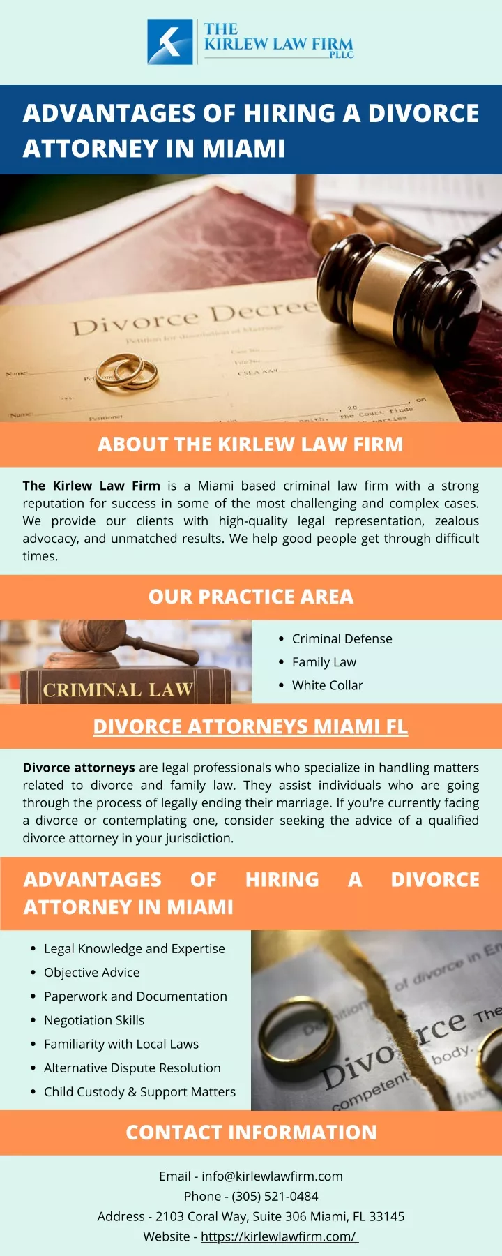 advantages of hiring a divorce attorney in miami