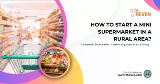 How to start a mini supermarket in a rural area