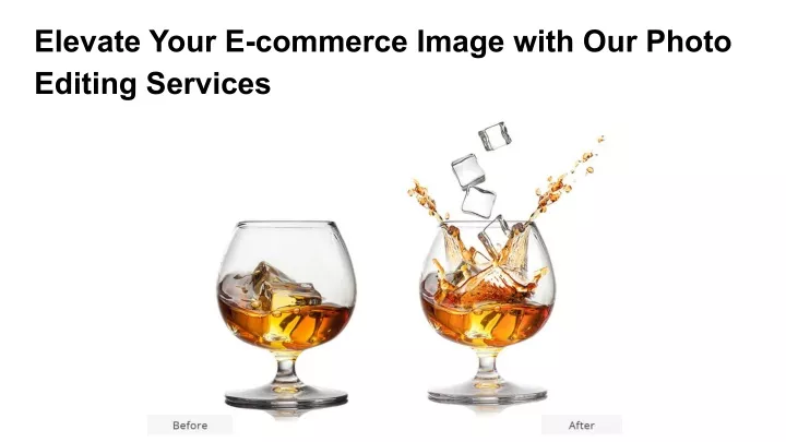 elevate your e commerce image with our photo