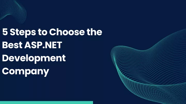 5 steps to choose the best asp net development