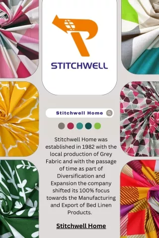 Stitchwell - Exporter and Manufacturer of Bed linen