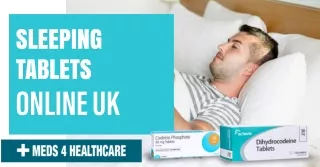 Sleep Soundly with Sleeping Tablets Online in the UK at Meds4Healthcare