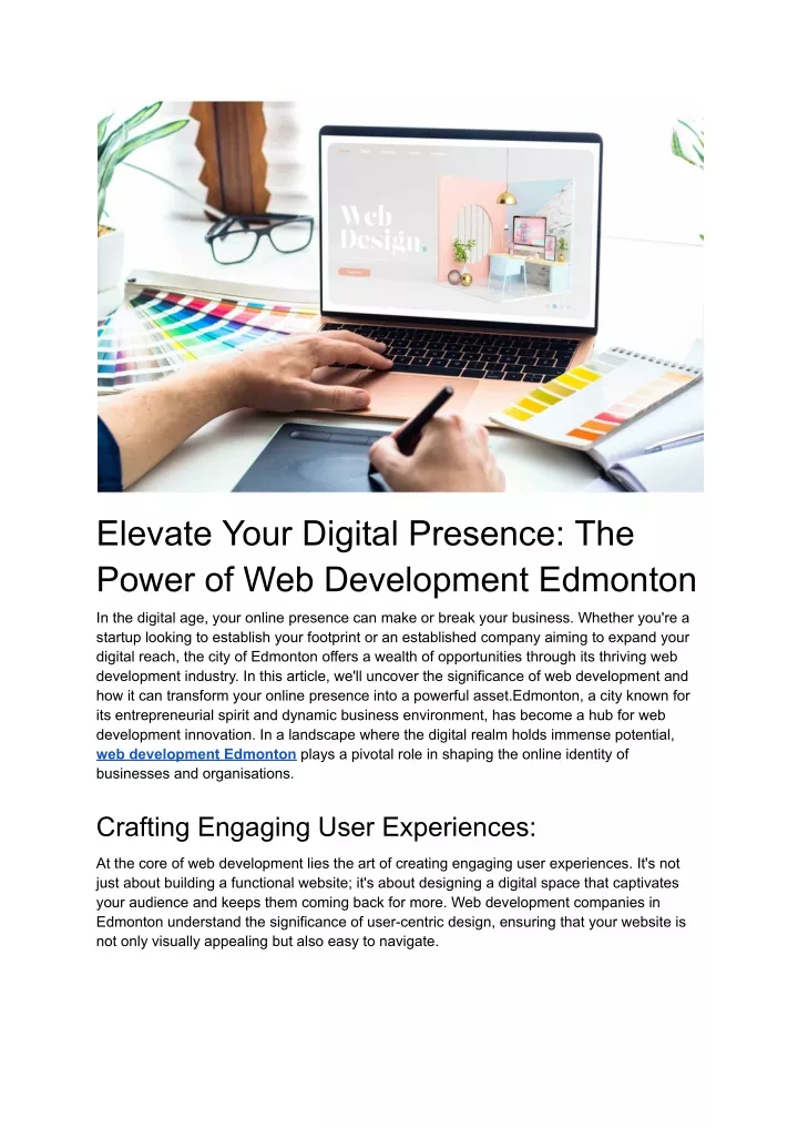 elevate your digital presence the power