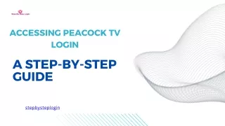 Peacock TV Login Easy Access Guide