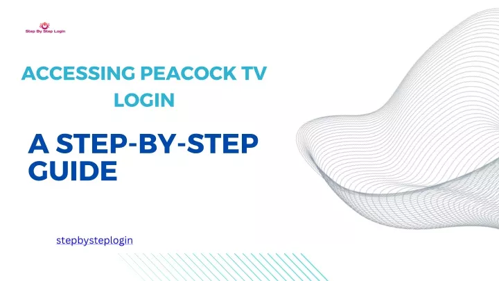 accessing peacock tv login