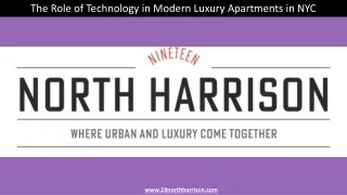 The Role of Technology in Modern Luxury Apartments in NYC