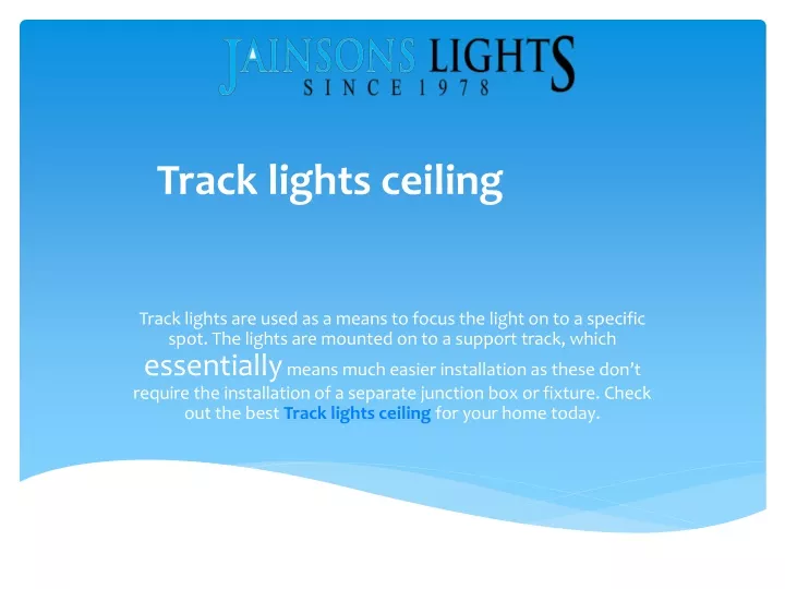 track lights ceiling