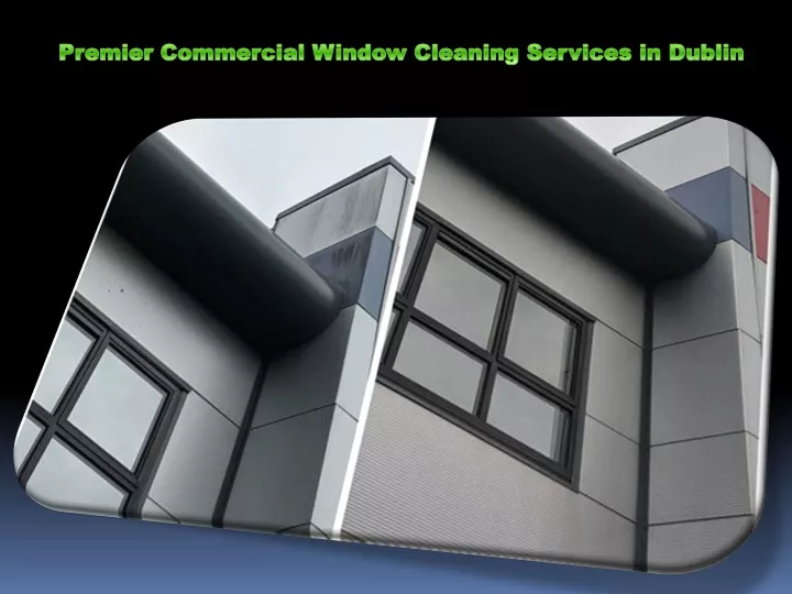 premier commercial window cleaning services